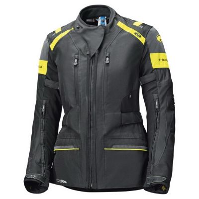 Held TIVOLA ST GTX dámská cestovní GoreTex bunda černá/fluo-žlutá vel.DS